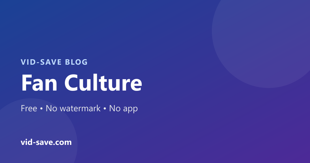 Fan Culture on Social Networking: Building Fandoms Online