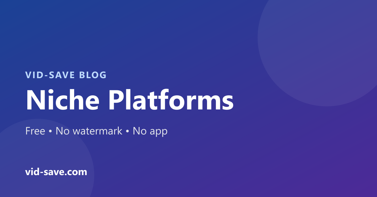 Niche Social Networking Platforms: Finding Your Tribe
