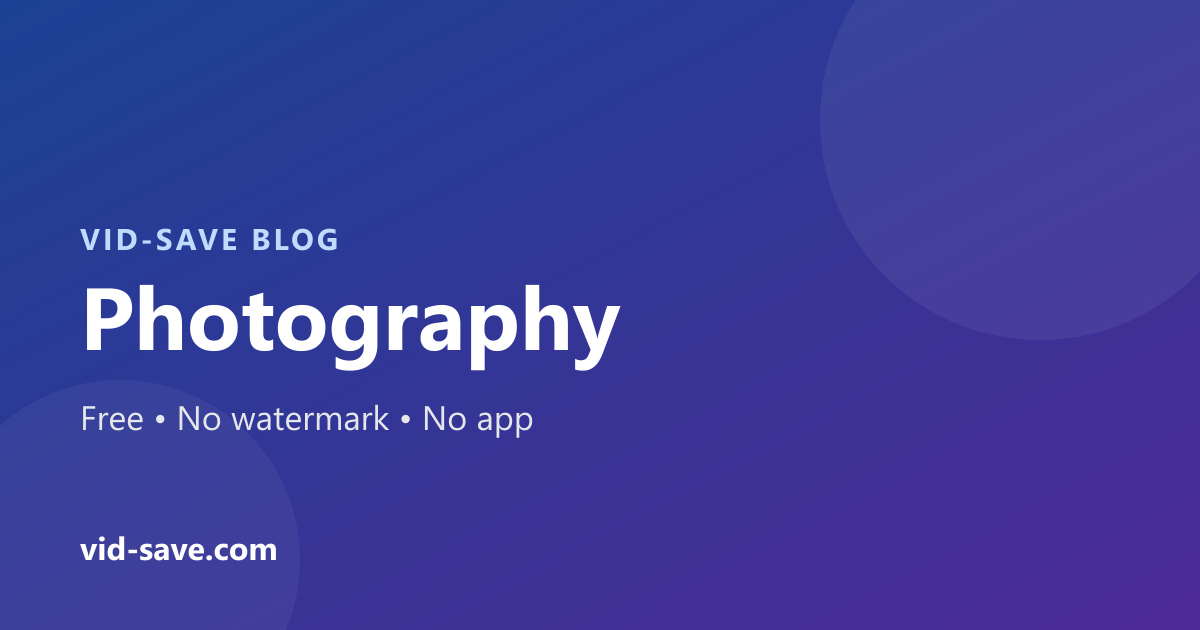 Photography Enthusiasts on Social Networking: Capturing Moments