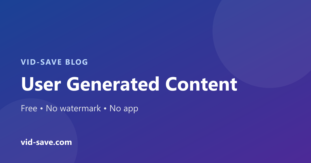 User-Generated Content in Social Networking: Power to the People